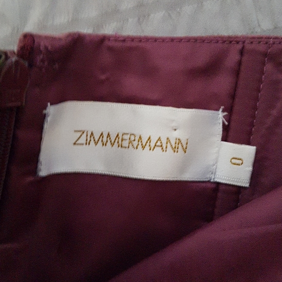 Womens Zimmermann Draped Silk dress size 0 - Picture 10 of 11